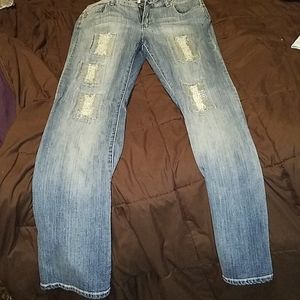 Womens Cache bejeweled Jeans